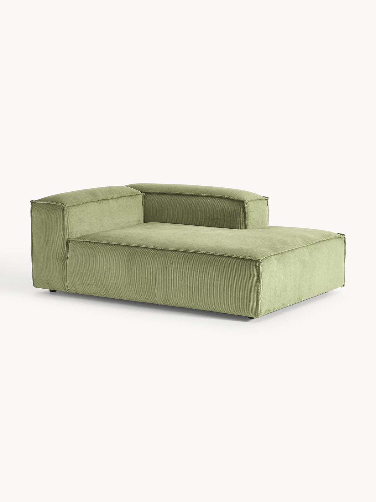 Lennon Ottoman Corner Section in Corduroy
