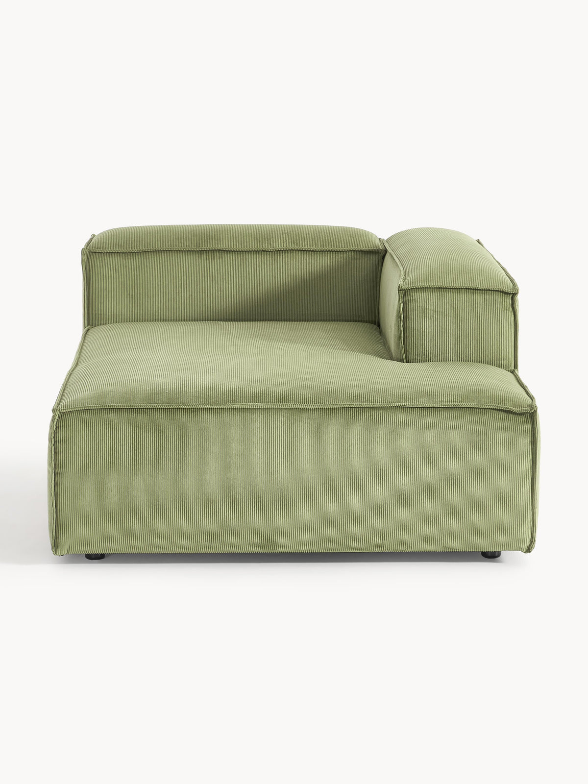 Lennon Ottoman Corner Section in Corduroy