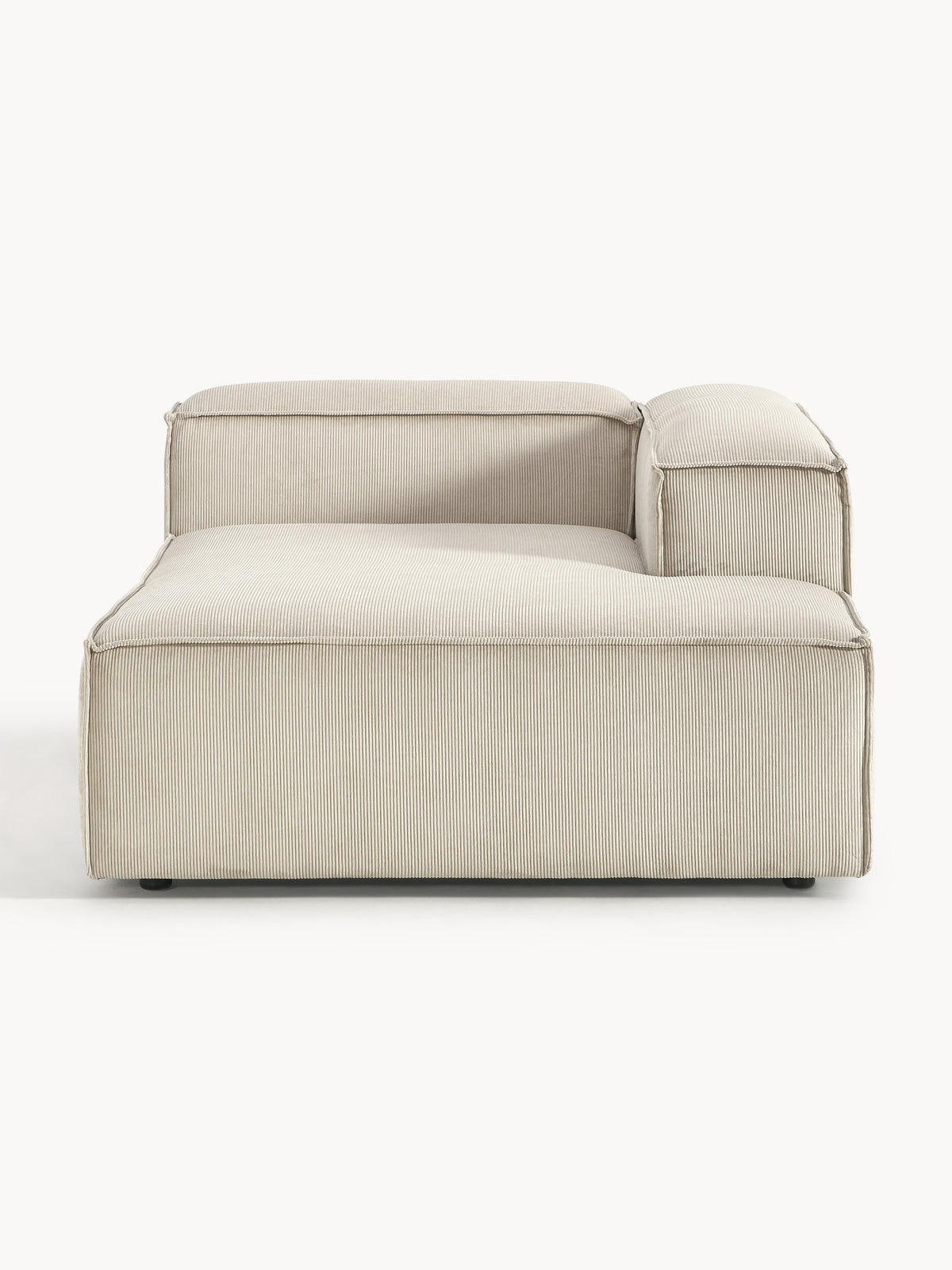 Lennon Ottoman Corner Section in Corduroy