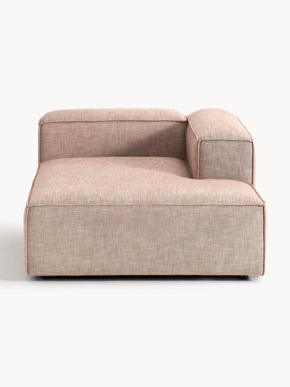 Lennon Ottoman Corner Section in Linen Blend