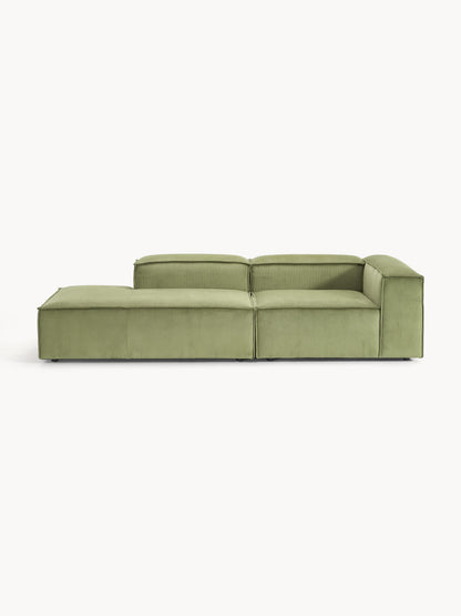 Lennon Ottoman in Corduroy, Modular