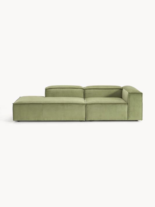 Lennon Ottoman in Corduroy, Modular