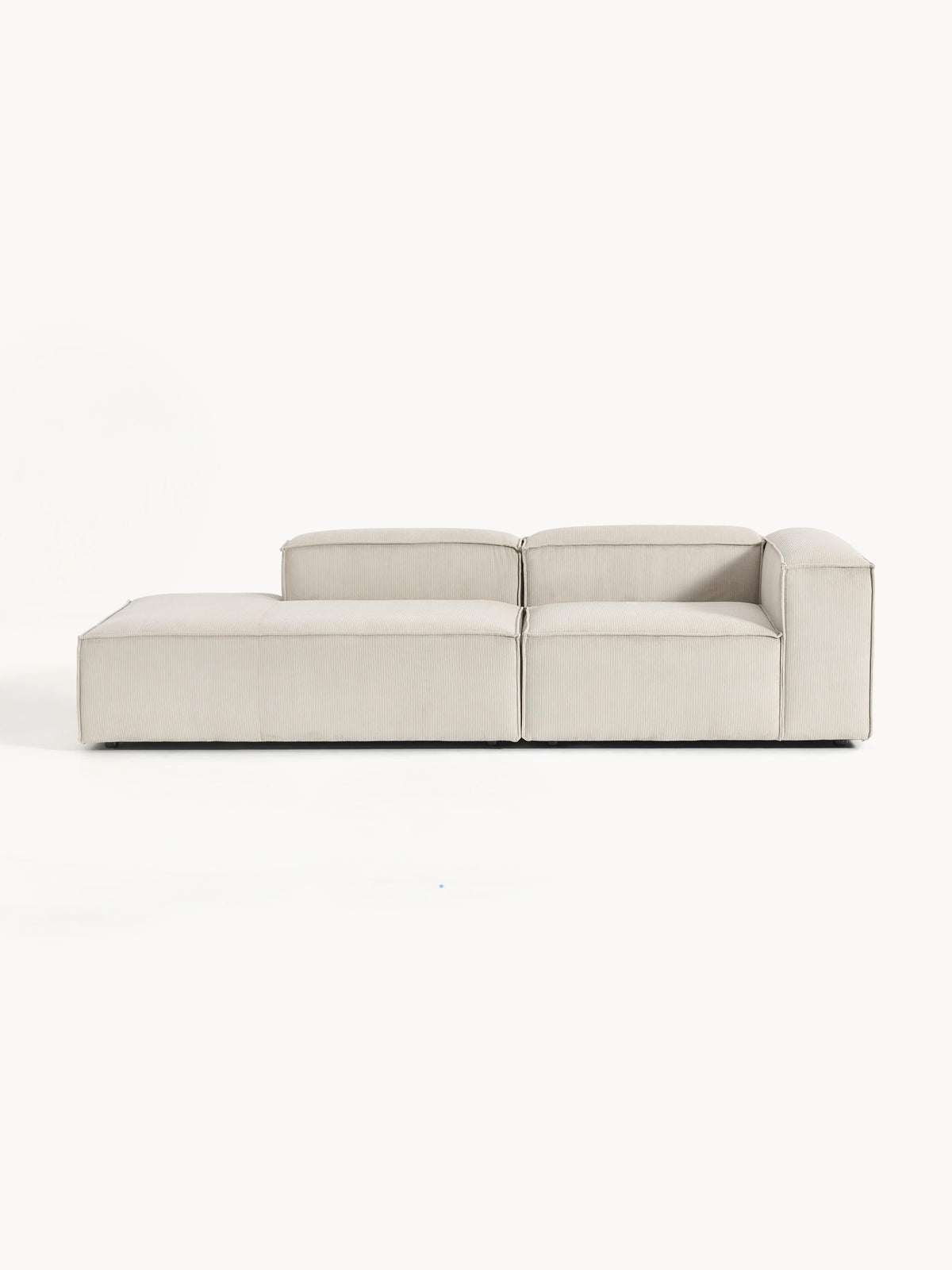 Lennon Ottoman in Corduroy, Modular