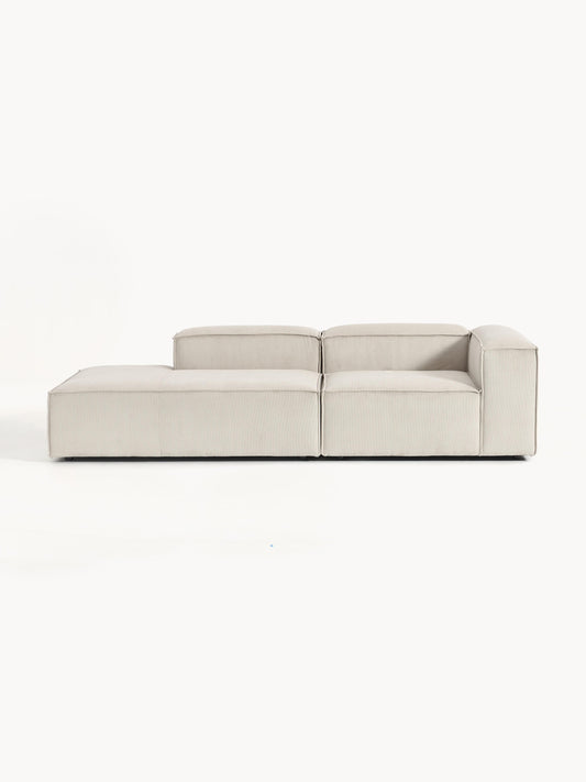 Lennon Ottoman in Corduroy, Modular