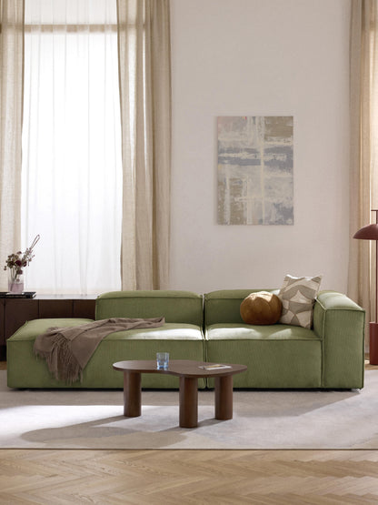 Lennon Ottoman in Corduroy, Modular