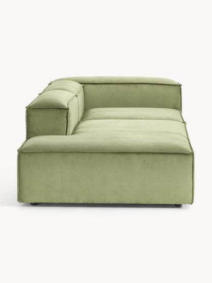 Lennon Ottoman in Corduroy, Modular