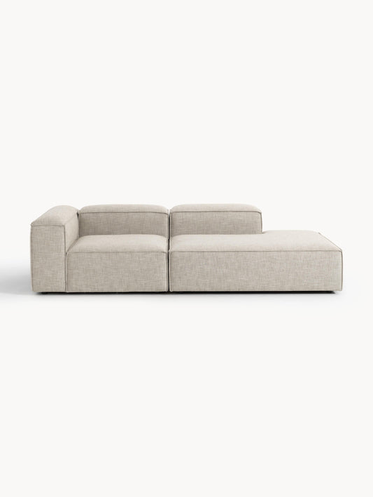 Lennon Ottoman in Linen Blend, Modular
