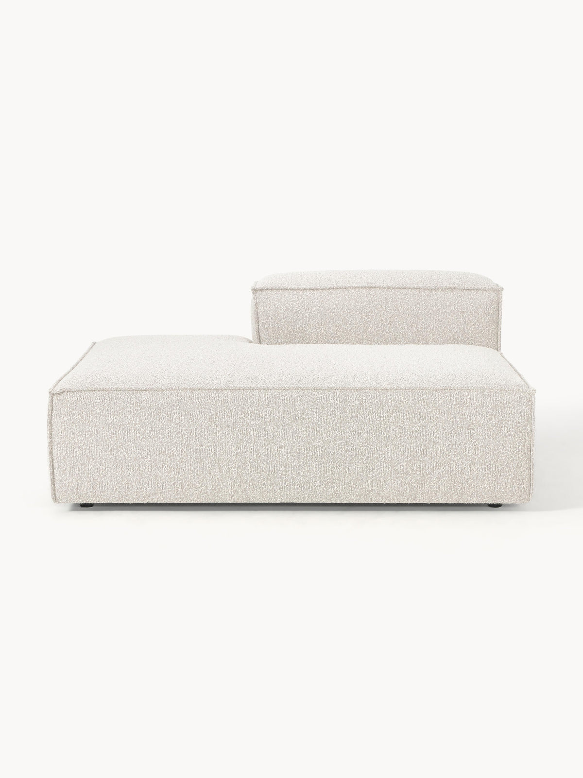 Lennon Ottoman Section in Bouclé