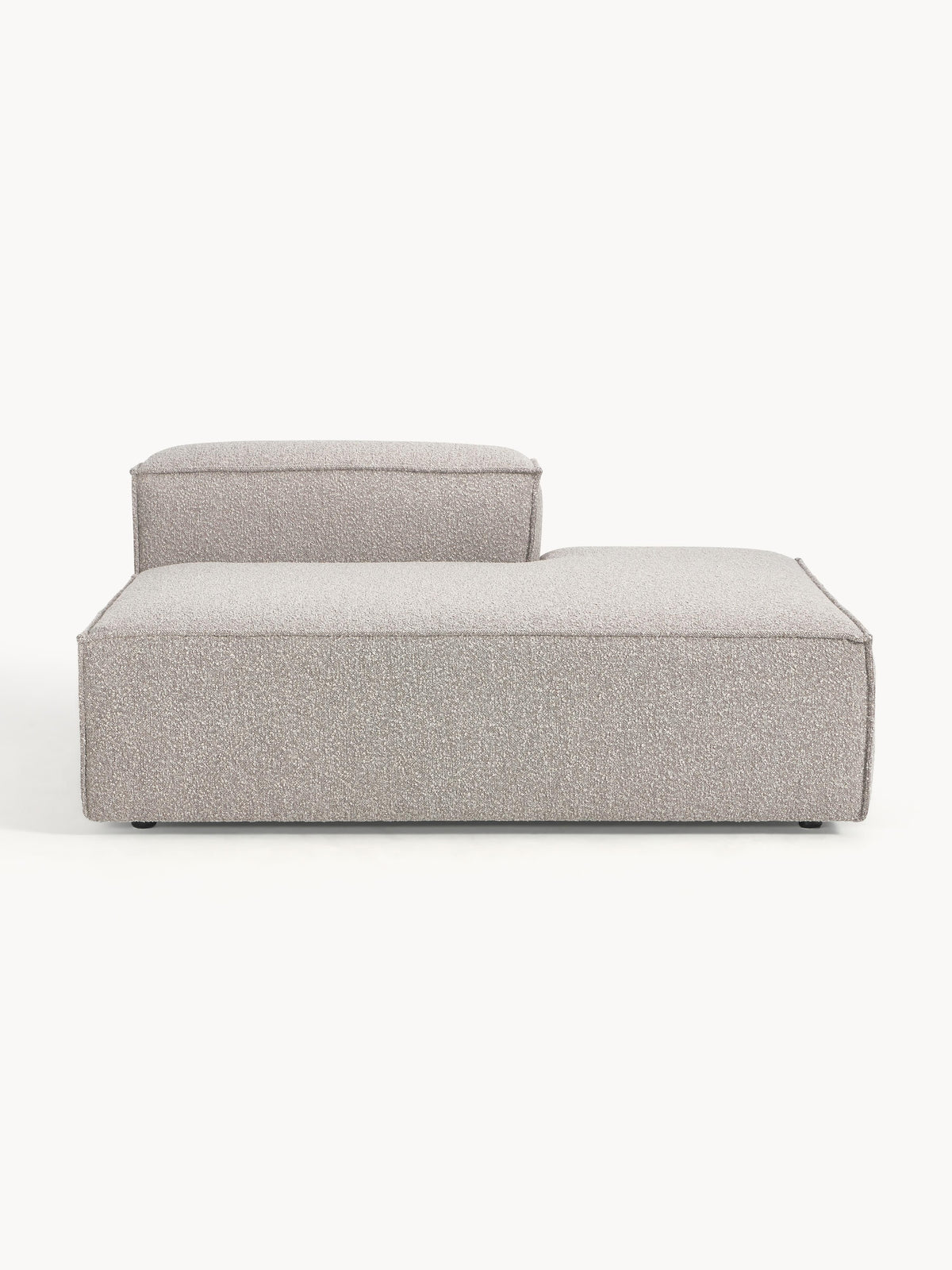 Lennon Ottoman Section in Bouclé