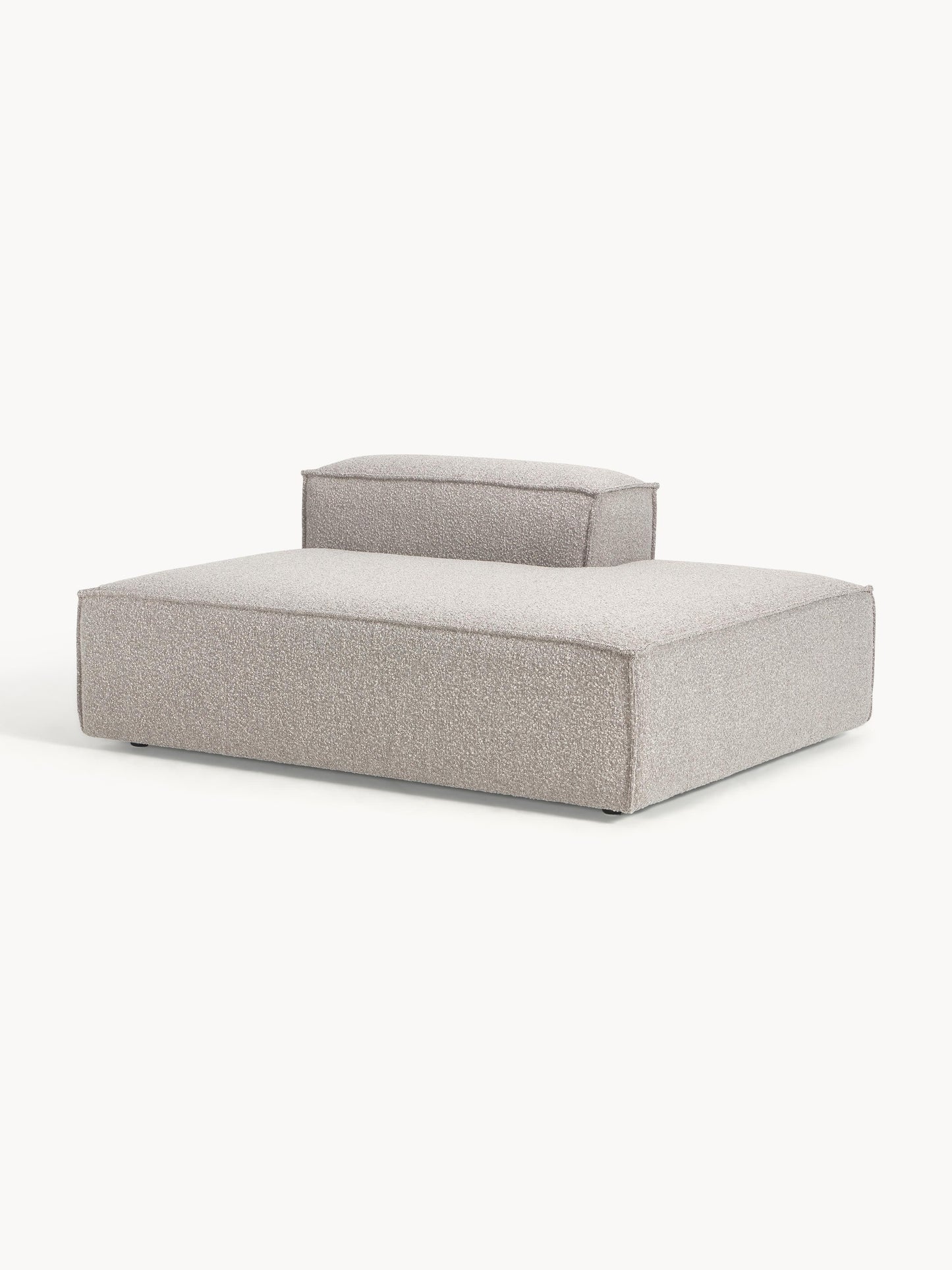 Lennon Ottoman Section in Bouclé