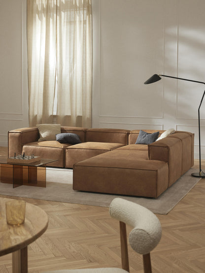 Lennon Ottoman Section in Leather