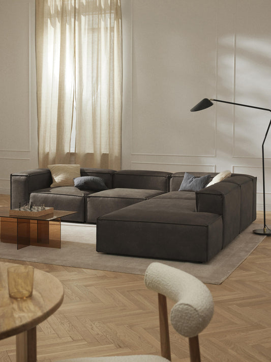 Lennon Ottoman Section in Leather