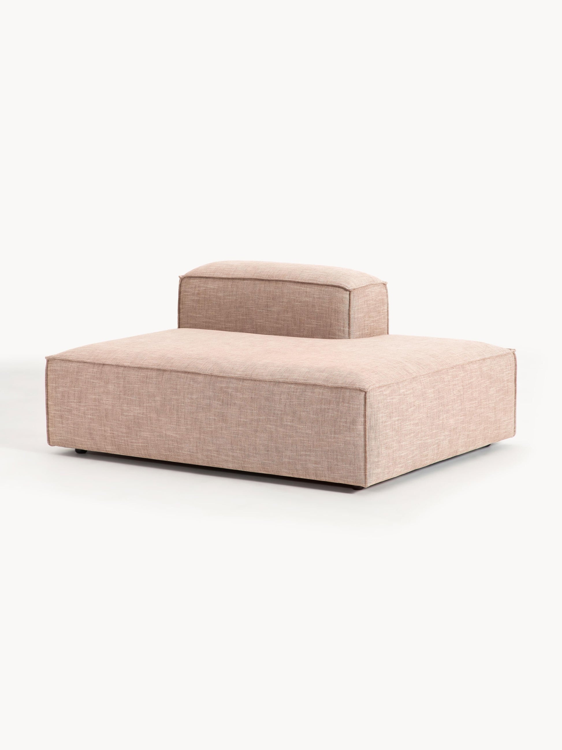 Lennon Ottoman Section in Linen Blend