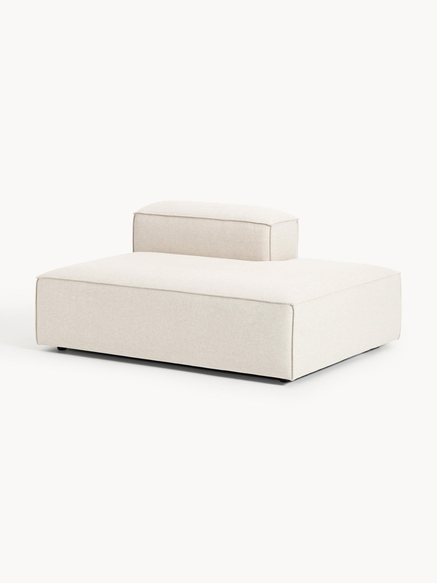 Lennon Ottoman Section in Linen Blend