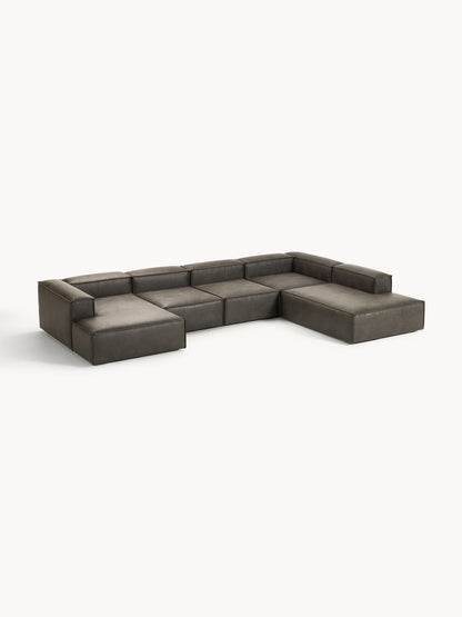 Lennon XL Sofa in Leather, Modular