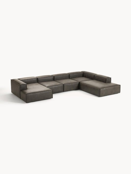 Lennon XL Sofa in Leather, Modular
