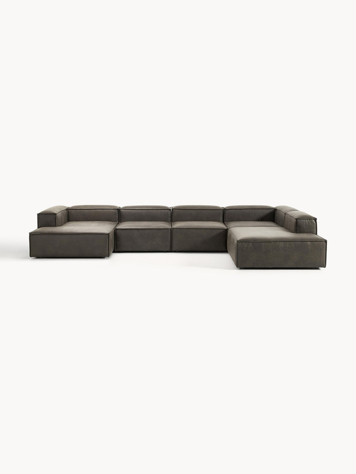 Lennon XL Sofa in Leather, Modular