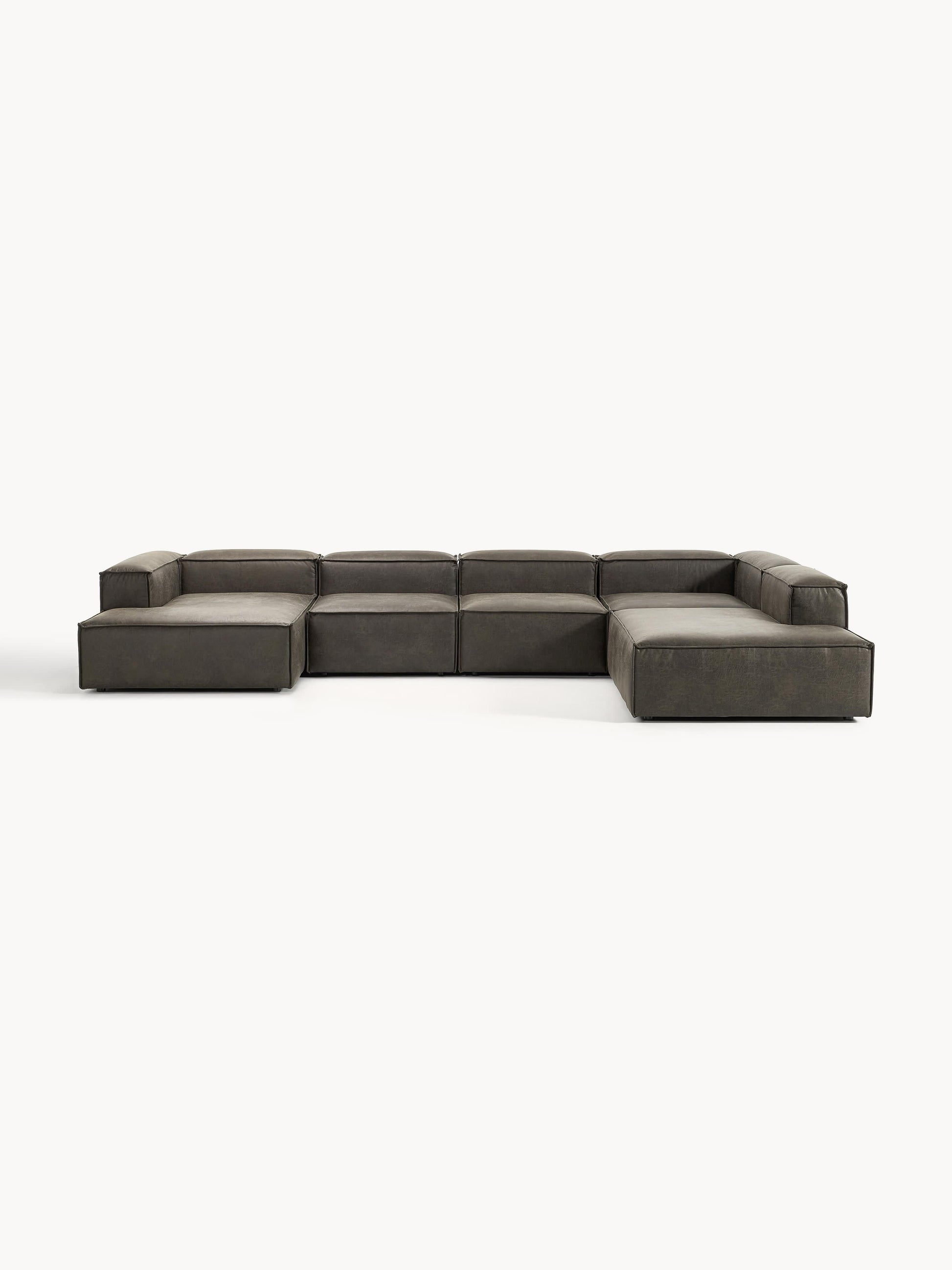 Lennon XL Sofa in Leather, Modular