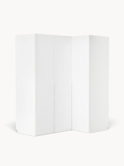 Leon Corner Modular Wardrobe in Various Sizes, 165 cm Wide