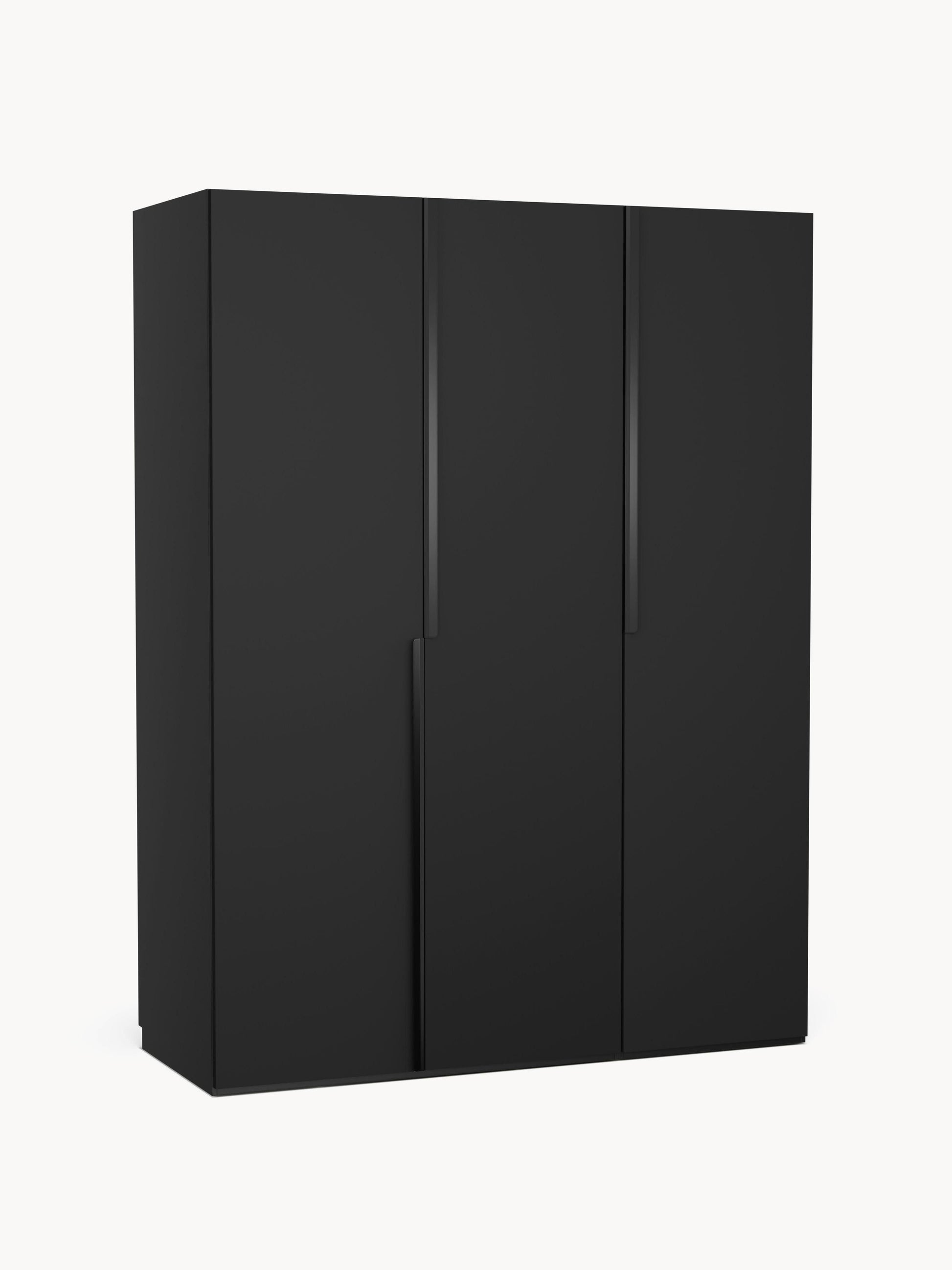 Leon Hinged-Door Modular Wardrobe in Various Sizes, 150 cm Wide