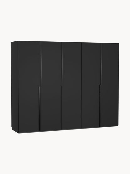 Leon Hinged-Door Modular Wardrobe in Various Sizes, 250 cm Wide