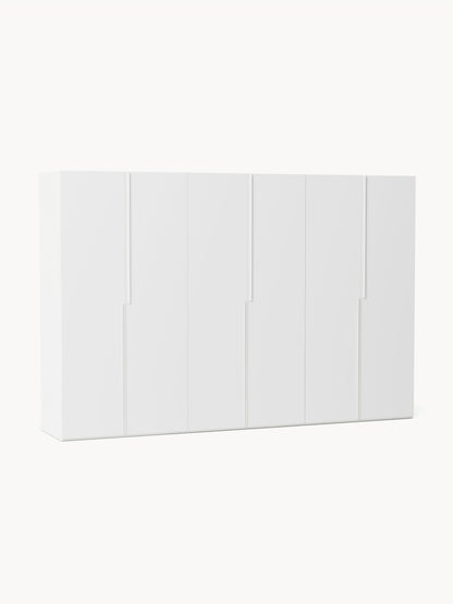 Leon Hinged-Door Modular Wardrobe in Various Sizes, 300 cm Wide