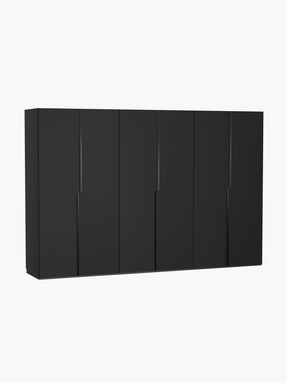 Leon Hinged-Door Modular Wardrobe in Various Sizes, 300 cm Wide