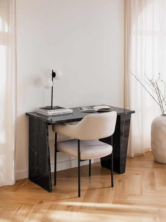 Liam Marble-Look Desk