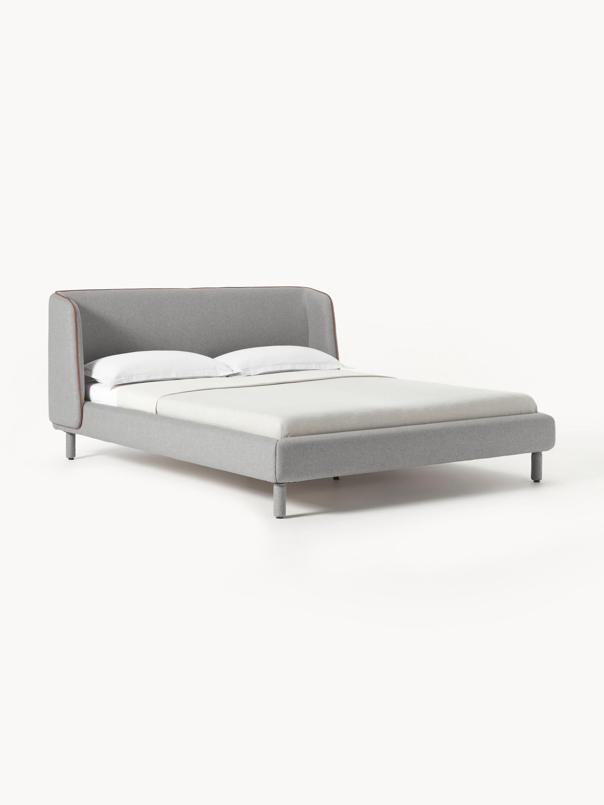 Luma Upholstered Headboard Bed