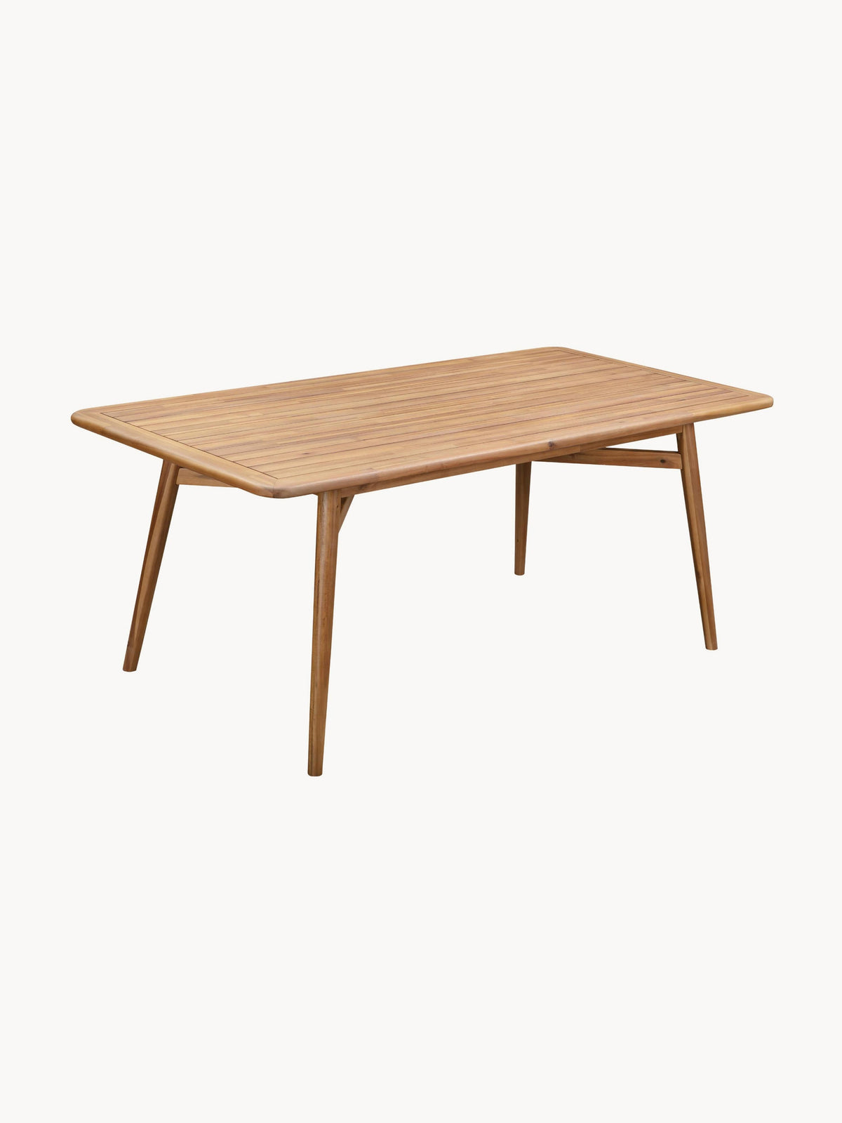 Marc Table in Acacia Wood for the Garden, 180 x 90 cm