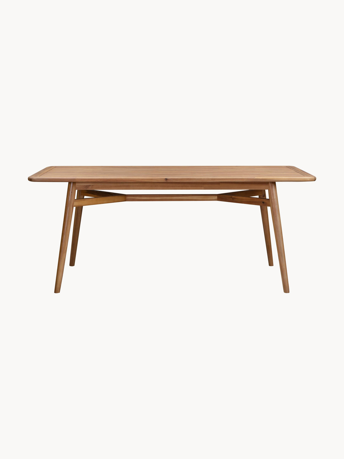 Marc Table in Acacia Wood for the Garden, 180 x 90 cm