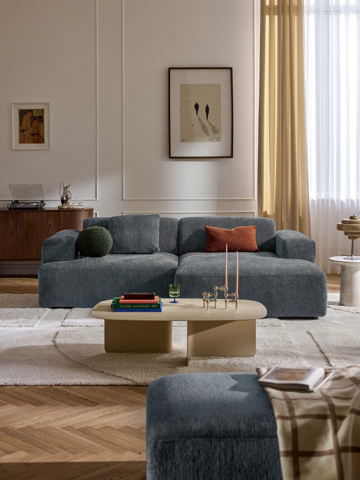 Melva 3-Seater Corner Sofa