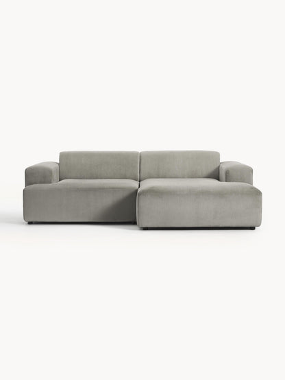 Melva 3-Seater Corner Sofa in Corduroy