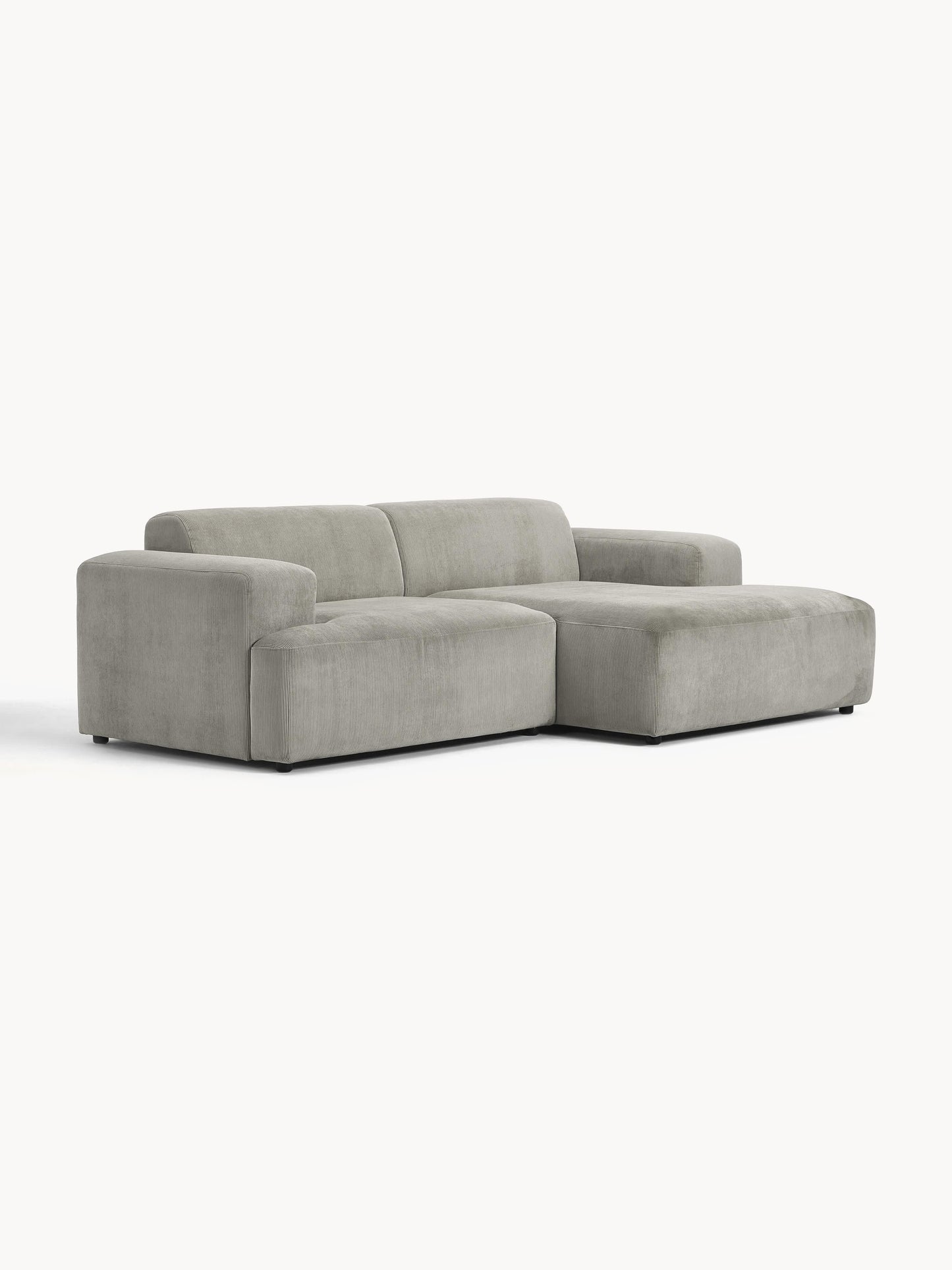 Melva 3-Seater Corner Sofa in Corduroy