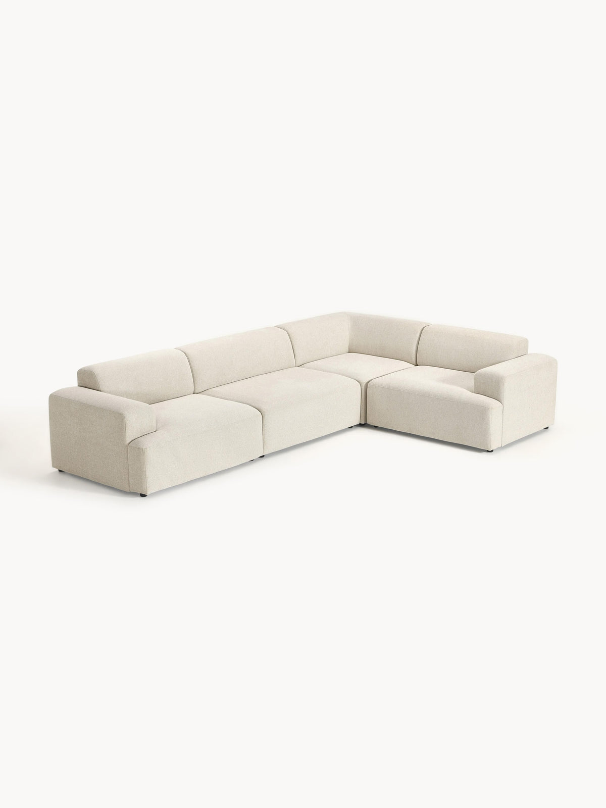 Melva 4-Seater Corner Sofa, Large