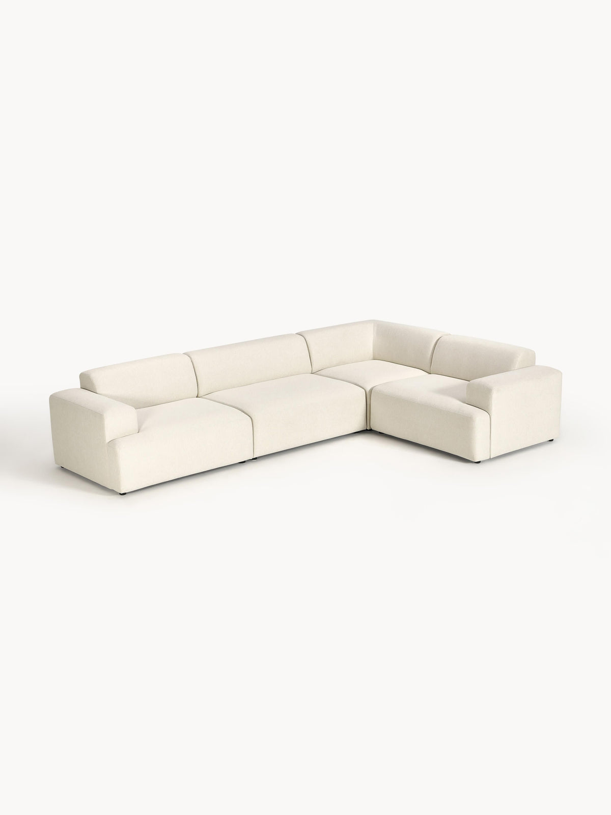 Melva 4-Seater Corner Sofa, Large