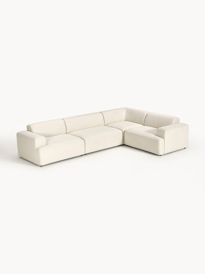 Melva 4-Seater Corner Sofa, Large