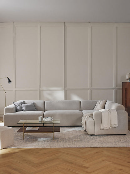 Melva 4-Seater Corner Sofa, Large