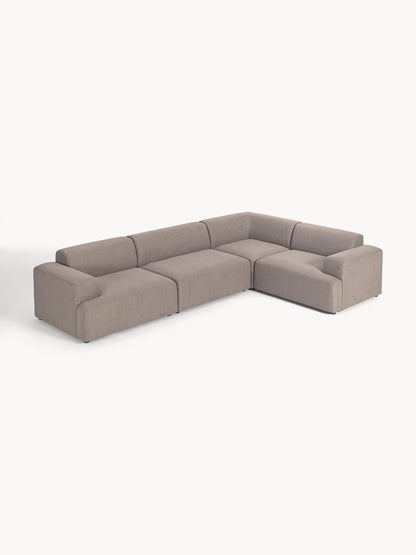 Melva 4-Seater Corner Sofa, Large