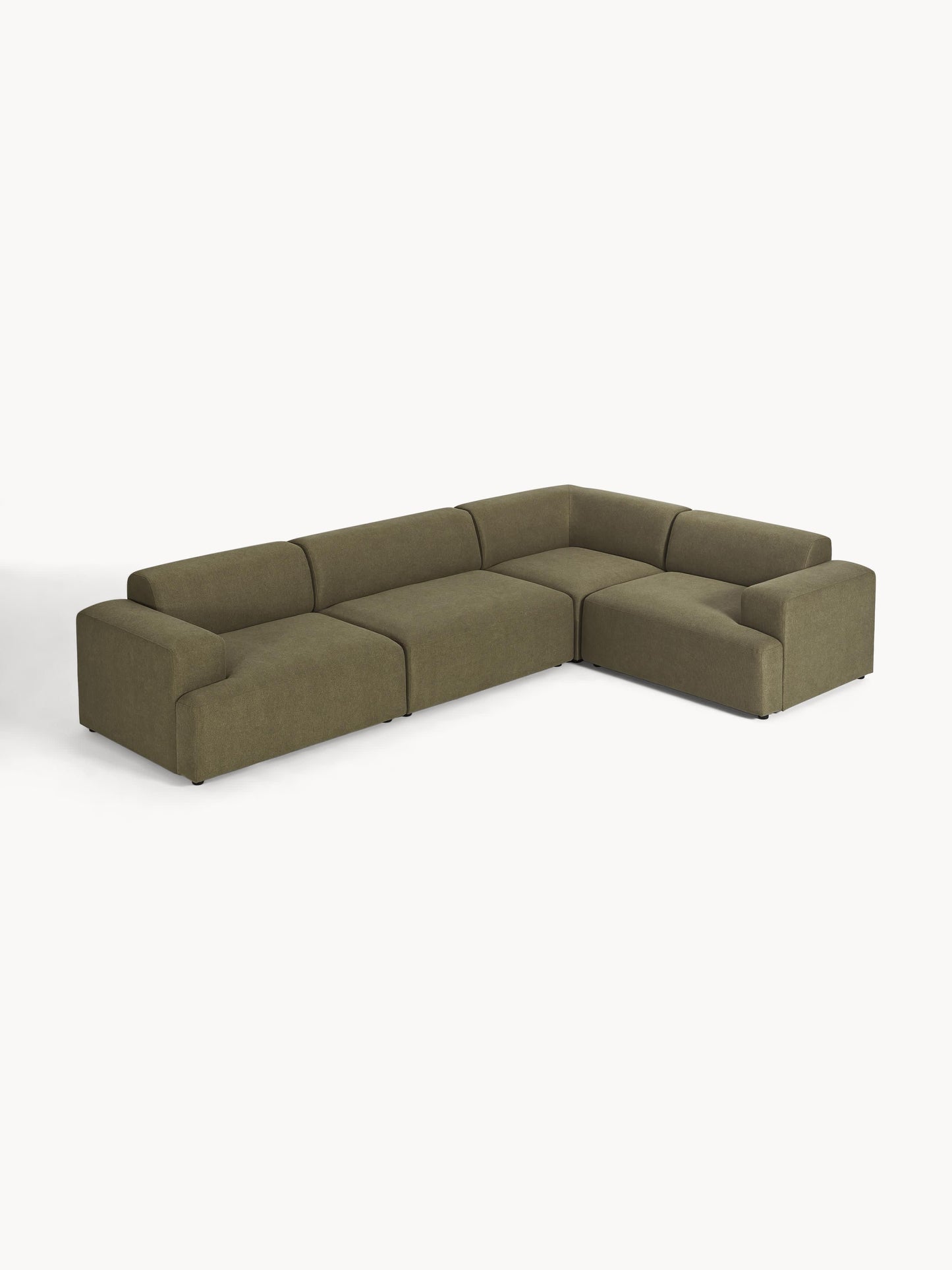 Melva 4-Seater Corner Sofa, Large