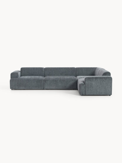 Melva 4-Seater Corner Sofa, Large