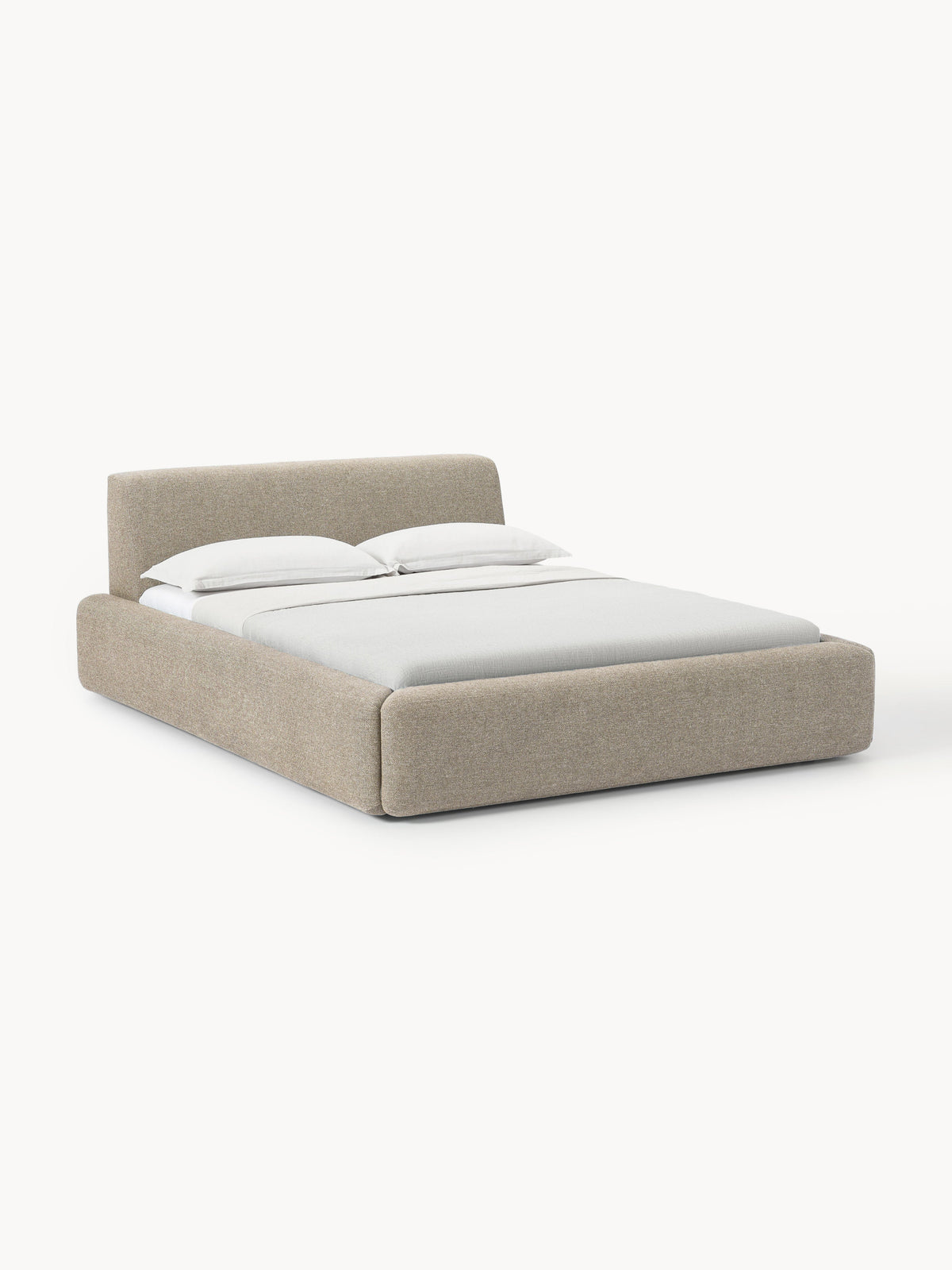 Melva Bed, Upholstered
