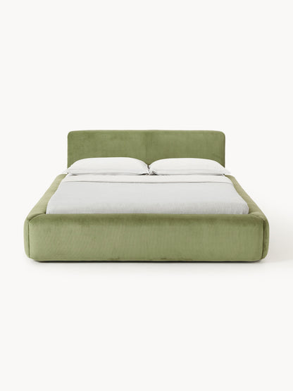 Melva Bed, Upholstered