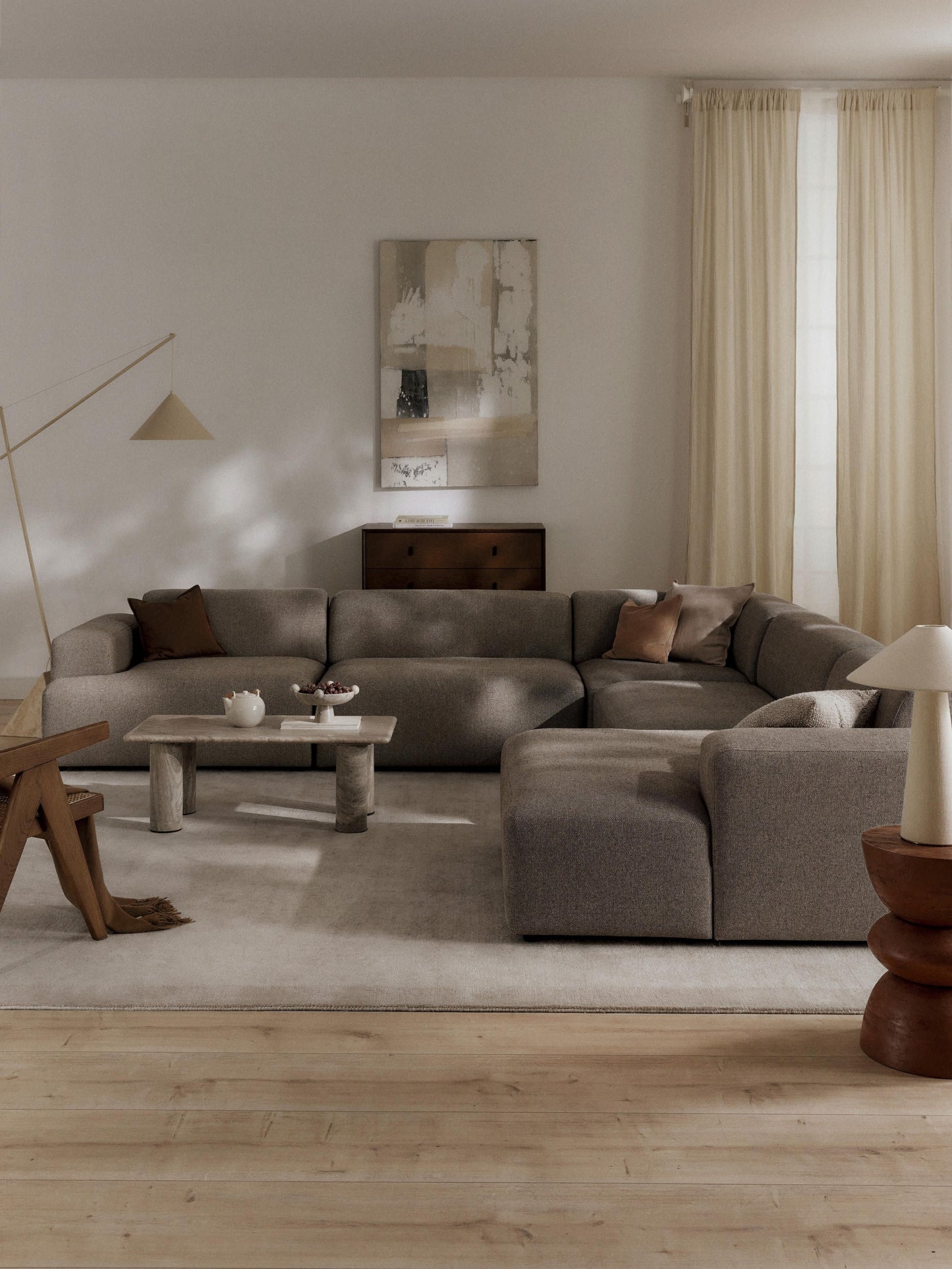 Melva Corner Sofa, XL