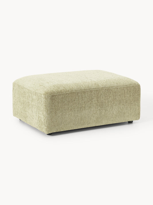 Melva Upholstered Ottoman, W 99 x D 72 cm