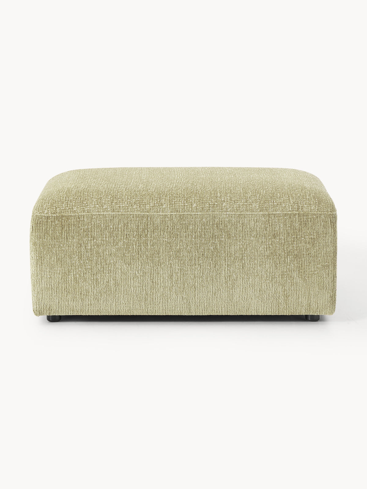 Melva Upholstered Ottoman, W 99 x D 72 cm