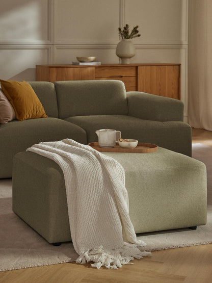 Melva Upholstered Stool, W 99 x D 72 cm