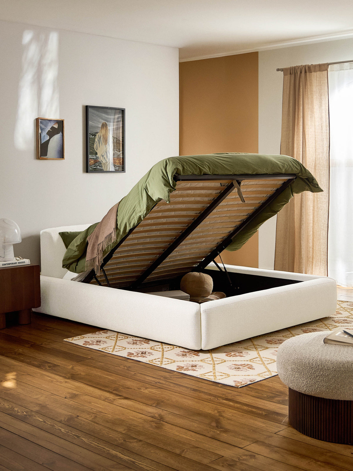 Melva Upholstered Storage Bed