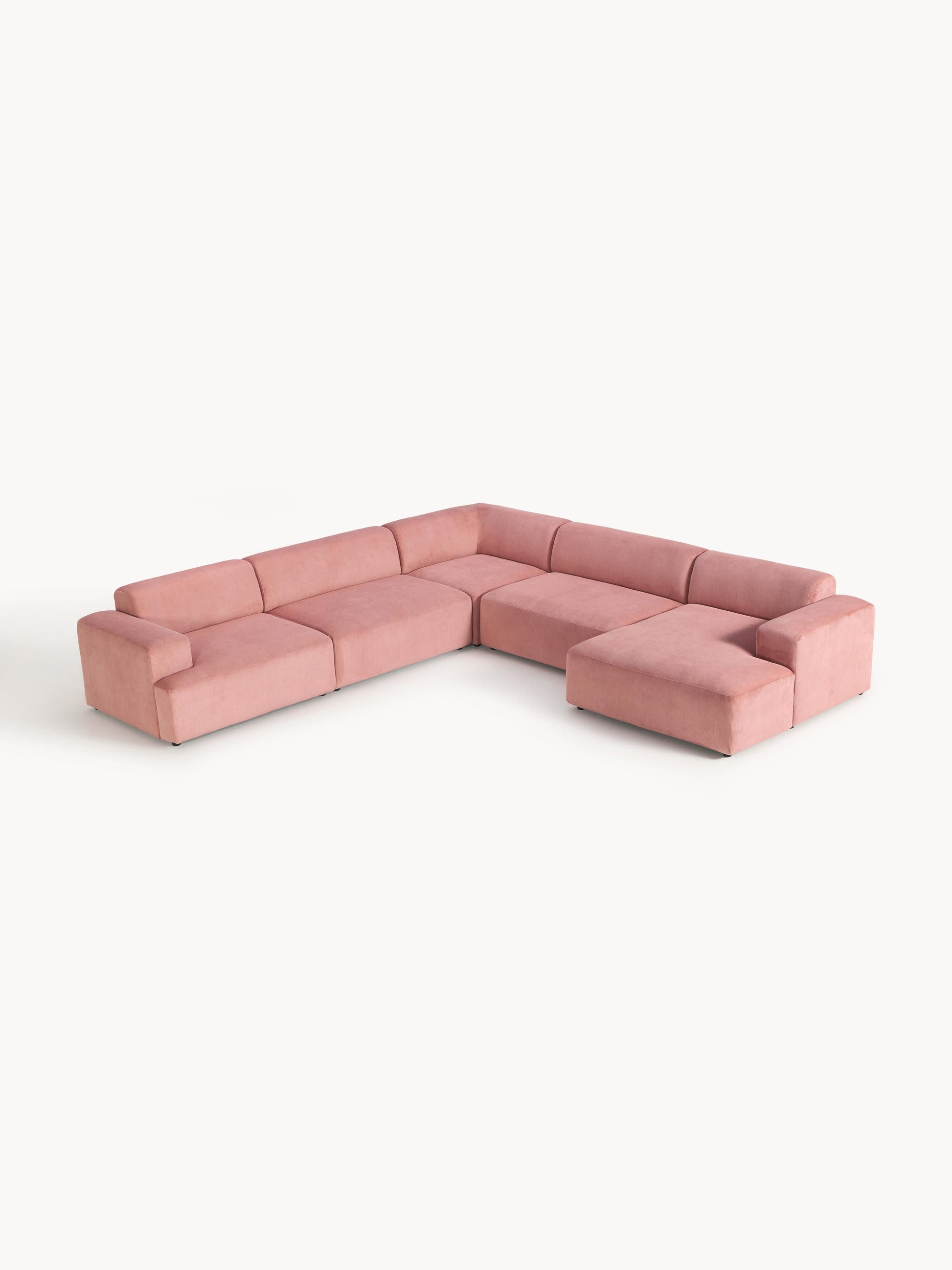Melva XL Corner Sofa in Corduroy