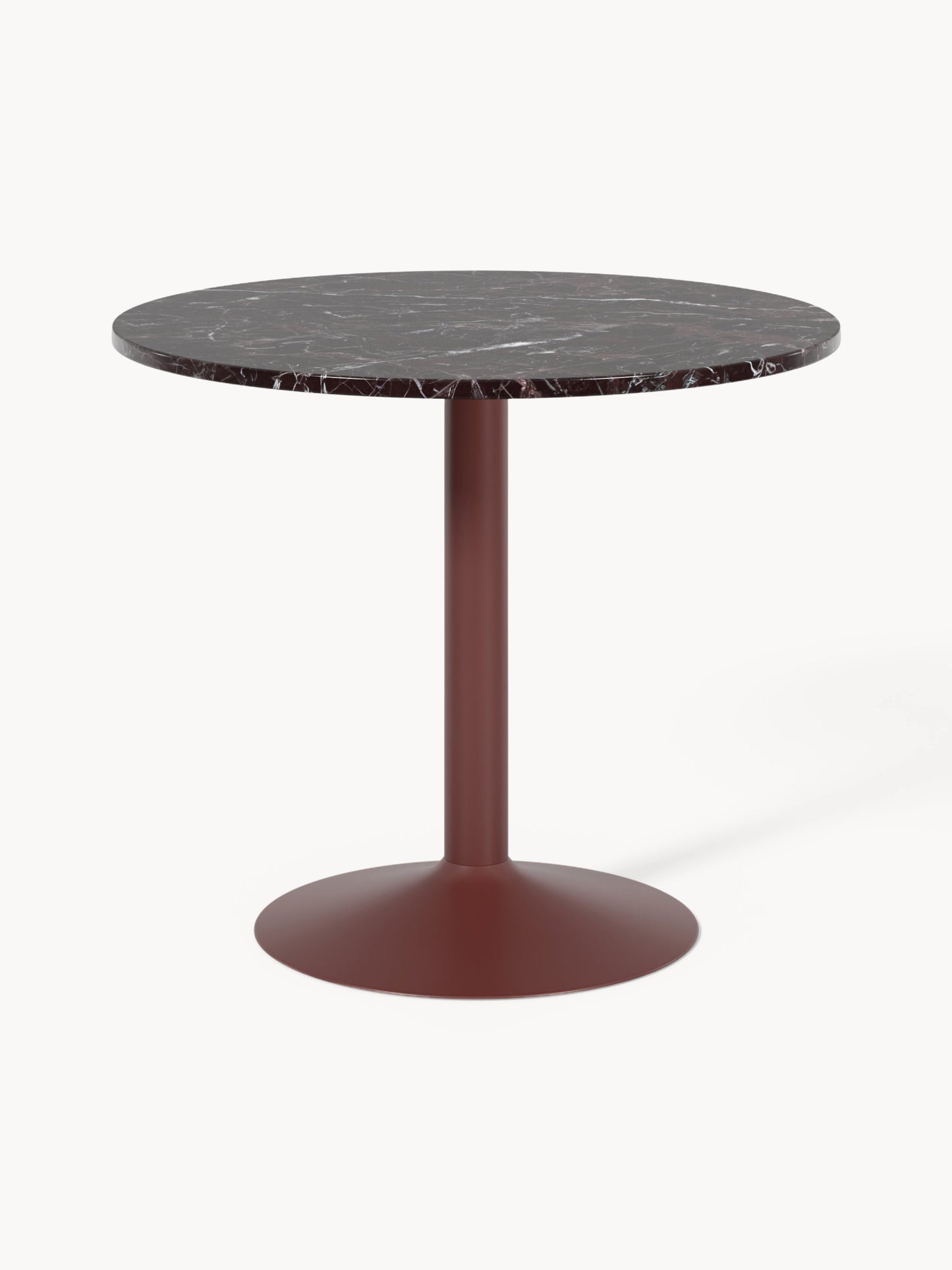 Miley Round Dining Table in Marble, Ø 90 cm